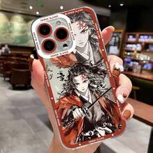 Japanese Anime Demons Slayers Phone Case For IPhone 16 15 14 13 12 11 Mini Pro Max X XR XSMax 7 8 Plus SE20 Transparent CoveriPhone17 Promax Case For IPhone17 16 15 14 13 12 11 - TSY-236TSY2410163013 - Xem 6