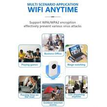 Portable 4G/5G LTE WiFi Router – 300Mbps USB Dongle With 2100mAh Battery For Travel, Home & Car - Nhiều màu - Xem 7