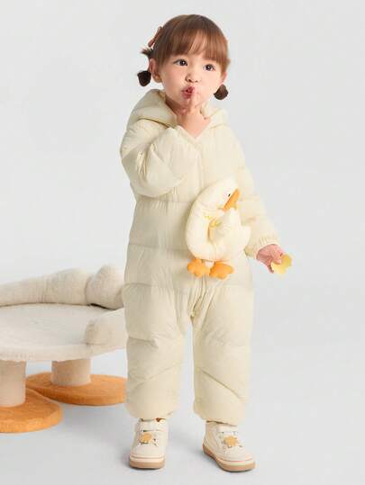 Balabala BalaOne Baby Lightweight Down Jumpsuit Toddler Winter 2025 Warm & Cozy