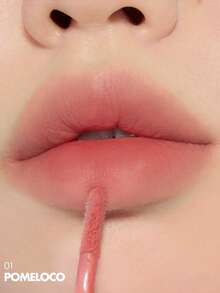 Rom&nd BLUR FUDGE TINT 01 Grapefruit 0.17oz, Romand Liquid Lipstick, Lip Tint, Matte Lip Gloss, Creamy Texture, Easy To Apply, Long-Lasting Color, Non-Drying, Velvet Matte, Effortless Gradient, Korean Makeup, Gift Set, 5.0g/0.18oz - 01 柚子 - 查看 7