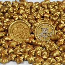 100 件彩色星形封蜡珠，蜡印封蜡珠适用于 DIY 装饰信封、结婚请柬、卡片、明信片、礼品包装、工艺品、剪贴簿 - 彩色 - 查看 18