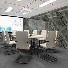 1 卷豪华大理石纹自粘壁纸，防水、防潮、防油、易清洁、无缝图案匹配，适用于客厅、卧室、浴室、厨房和楼梯，墙面装饰 | 无缝墙面设计 | 防水壁纸 - 深灰色 - 查看 5