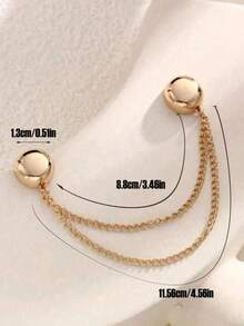 2 kẹp rút ngắn ống quần, thiết kế cài nút ẩn giúp tránh quần bị kéo lê, thiết kế liền mạch, chống thấm nước, nhỏ gọn, chống mài mòn, phù hợp với quần jean và quần thường ngày. - Nhiều màu - Xem 9