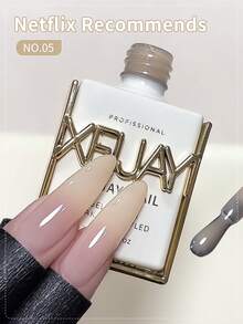 XEIJAYI 玫瑰粉馬卡龍色系甜美溫柔凝膠指甲油，專業美甲沙龍批發 - 裸色 - 查看 5