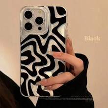 Luxury Laser Wave Pattern Phone Case S24 S25 Ultra S23 S22 Plus S21 FE A16 A15 A55 A54 A53 A35 A34 A33 Cover