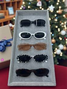 2-Piece Bohemian Leopard Print Glasses Set - Set 5pc Color Surtido - View 3