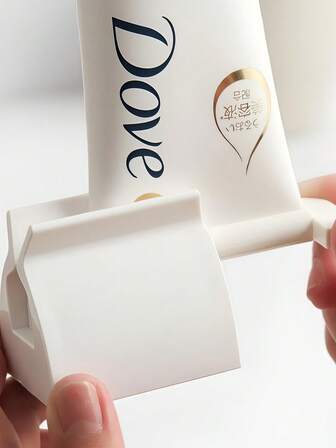 1 pieza Exprimidor de pasta de dientes giratorio, rentable, ahorra pasta de dientes, crema, pintura y talla grande, elimina el desperdicio, simple y práctico, exprime la pasta de dientes fácil e higiénicamente