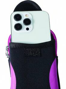 Running Phone Arm Bag Bolsa de Brazo al Aire Libre para Hombres y Mujeres Bolsa de Equipo de Fitness Teléfono Universal de Pulgadas () - Rosa - Ver 4