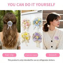 1 Stück süßer Stoff Gartenhut Kühlschrankmagnet, geeignet für Zuhause, Büro, Auto, Aufbewahrungsschrank, Schranktür Dekoration - leuchtende Farben, langanhaltend und leicht zu reinigen, toll als Geschenk und Dekoration, Kühlschrankmagnet, Bürodekoration, lustiges Design