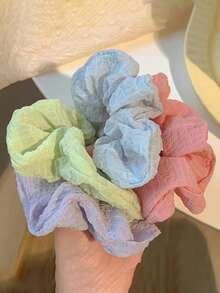 10pcs/5pcs-Wooden Big Hair Tie Organizer Holder, High-Quality Hair Accessories Display Stand For Hair Ties, Scrunchies, Ribbons, Gender Reveal Party, Perfect For Birthdays, Weddings, Parties, The Perfect Gift For Colleagues, Friends, And Family, Back To School