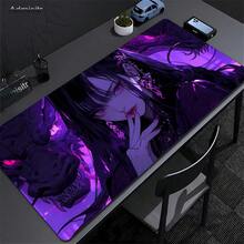 XXL Mouse Pad PC Purple Anime Girl Gamer Mousepad Laptop Computer Keyboard Accessories Mouse Mat Rug Extended Desk Mats 50x100cm - HL558 - View 25