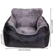 Coussin de siège de voiture pour animaux de compagnie le plus vendu, tapis de lit pour chien pour voiture, siège avant/arrière, convient pour l'été et l'hiver