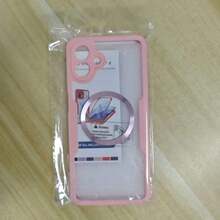 Hadaasi 1个粉色磁吸手机壳，内置屏幕保护膜，[兼容无线充电] 360°全方位防震保护壳，[亲肤材质 & 防刮设计] 兼容 17 Pro/17 Pro Max/Air/17 和 Galaxy S26 Ultra/S26 Plus/S26/S25 Ultra，国际版，非国内版 - 粉色 - 查看 67