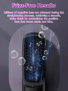 GENAI 便携式无线直发梳，女士热风直发梳，轻巧便携 - 彩色 - 查看 8