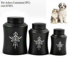Stainless Steel Pet Urn, Dog Ashes Container, Tree Of Life Design Ashes Holder, Memorial Urn For Cats, Funeral Supplies - Multicolor - View 10
