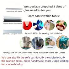 Fine Sewing Gun, Suitable For Garments Micro Mini Sewing Label Gun, Suitable For Garments Quilting Binding Tool Quick Sewing Gun, Comes With 6 Fine Needles And 1000 Fasteners