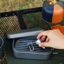 2pcs Outdoor Mini Seasoning Bottles Set, Portable Travel Camping Picnic Fishing BBQ Spice Jars, Kitchen Condiment Containers