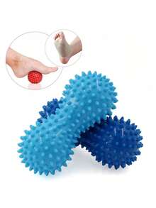 Peanut Massage Ball, Foot Massage Roller, Spiky Massage Ball, Suitable For Deep Tissue Massage, Muscle Relaxation, Peanut Foot Massage Ball, Muscle Relaxation Ball - Ideal For Shoulder, Neck And Back Massage, Suitable For School, Back To School, Travel, Home, Spa, Massage Tool, Massager, Spa Massage Tool - Multicolor - View 3