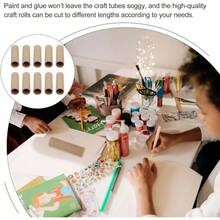 Paper Paper Toilet Rolls 15pcs Cardboard Tubes Tubes Round S Cardboard S Bulk Rolls Brown House - 1 - View 6