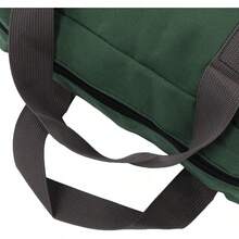 Yosoo Bolsa de Herramientas de Lona de Boca Ancha Impermeable de Alta Capacidad, Bolsa de Almacenamiento de Herramientas Resistente para Electricistas, Fontaneros y Mecánicos, Bolsa - 14 pulgadas - Ver 6