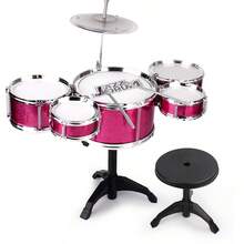 Realistic Jazz Drum Set Educational Toy, Suitable For Hobbyists And Holiday Activities