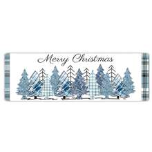 3 Pcs Winter Snowman Snowflake Christmas Kitchen Rugs And Mats Set Kitchen Floor Mats Seasonal Decor Anti Xmas Tree Buffalo Plaid Cushion Case Bathroom Rug For Indoor Holiday Decoration Kitchen Rug - Baby Blue - View 9