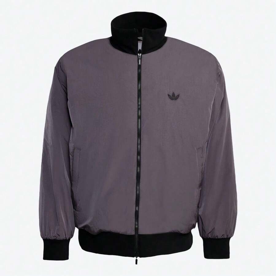Adidas Originals Abrigo acolchado CLIMA OS BOMBER para hombre, abrigo acolchado delgado JW0980 - Morado - Ver 1