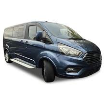 GEARZAAR TRANSIT CUSTOM WIND DEFLECTORS RAIN VISORS DARK TINTED 2012+ Set Of 2 - Default - View 2