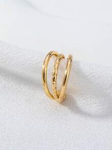 1pc Y2K Unique Handmade Lip Cuff, Fake Chin Jewel, No Piercing, Fake Lip Ring, Non-Piercing Lip Jewelry - Style 4 - View 4