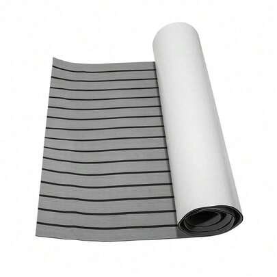 EVA Faux Foam Teak Marine Boat Decking Sheet Flooring Mat Yacht Carpet 240x90cm