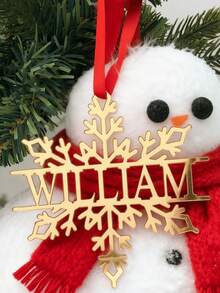 1/3/5 Stück personalisierte Holz Weihnachtsornamente, personalisierte Namensanhänger, Weihnachtsdekoration, personalisierte Weihnachtsornamente, individuelle Weihnachtsbaum Dekoration, Holz/Acryl Dekoration, Geschenkanhänger, Ihr Logo Multifunktional, ornamental exquisit, stilvoll, niedlich, Holz/Acryl Dekoration, Weihnachtsfiguren, Weihnachtskugeln mit Namen, Laser geschnittenes Namensschild, persönliche Geschenkanhänger, Weihnachtsanhänger, Erste Weihnachten, Weihnachten 2025 Feiertage, personalisierte Ornamente 2025