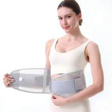 背部支撑腰部支撑带，腰部支撑带 5 块钢板，透气网状背部支撑，男女适用健身房配件 Fajas Lumbares - 彩色 - 查看 19