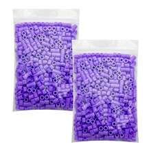 48 色保险丝珠补充装，1000 颗/包，5 毫米 Perler 珠子套件，适用于像素艺术 DIY、3D 拼图珠宝工艺、手工礼物，适合初学者，动物形状钉板，适用于艺术和手工艺项目 - 1000pcs-5mm拼豆豆 - 查看 39