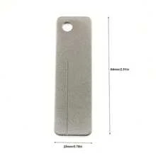 迷你便携式金刚石磨刀石鱼钩磨刀器，耐用且易于携带，适用于钓鱼工具、狩猎、户外活动、露营配件、旅行、家庭娱乐、钓鱼装备、休闲时间、冒险、露营、男士礼物、父亲 - 彩色 - 查看 5