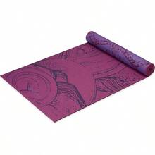 - Tapete de yoga de alta calidad, reversible, grueso, antideslizante, para ejercicios y ejercicios de fitness, para todo tipo de yoga, pilates y entrenamientos en el piso 68x 24x 6 mm - Aurora lila - Ver 3