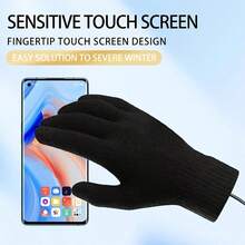 AOYI (Must Be Plugged In To Use,Product Does Not Include Battery)USB Electric Heated Gloves - Screen-Touchable, Warm Whole Hands, Water-Resistant, Breathable, And Comfortable For Outdoor Activities - Perfect For Winter Riding, Working, And Cold Weather Conditions - Gradient - View 1