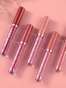 HANDAIYAN 哑光魅力液体唇膏，持久防水保湿不粘唇彩，高色素减少唇纹液体唇彩，适合派对、日常、旅行、万圣节、圣诞节、秋冬化妆，很棒的礼物 - 紅色 - 查看 7