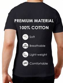 I Just Want To Have A Sip Of Coffee And Pet My Yorkipoo - Men's Fashion Pet Print T-Shirt - Fabric Weight 180g 100% S-XXXL Super Soft, Versatile, Comfortable, Breathable Pet Print T-Shirt. - 黑色 - 查看 2