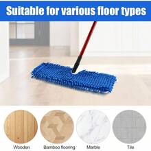 Mop Heads Replacements O - Cedar Hardwood Floor 'N More Microfiber Flip Mop, 2 Pack Dust Mop Heads Ocedar Flip Mop, Reusable Refill Double - Sided Mop O Cedar Mop - 最初的 - 查看 7