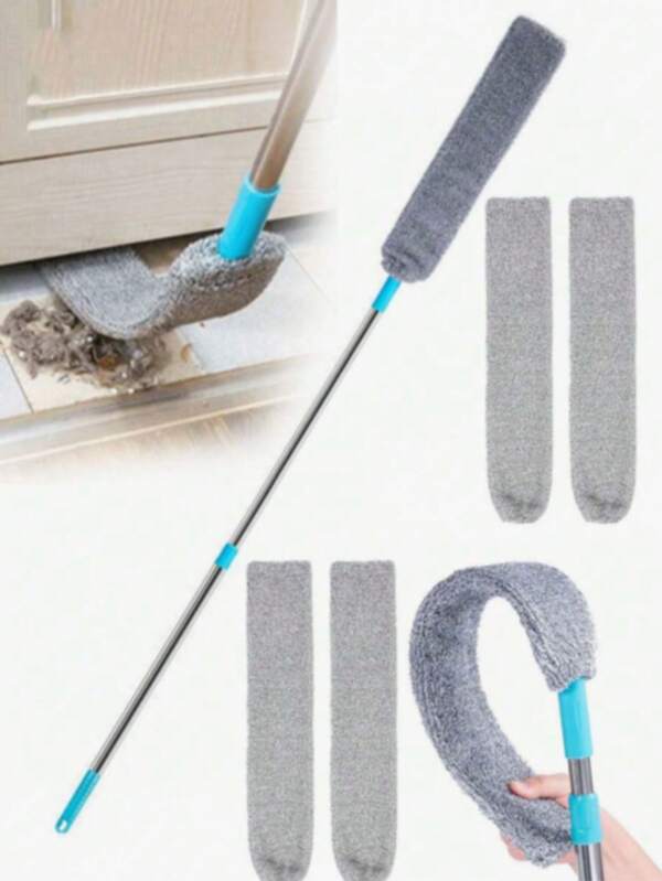 Czyszczenie dna łóżka, czyszczenie szczelin i artefaktów, elektrostatyczne usuwanie kurzu, zamiatanie, czyszczenie dna łóżka (Ze względu na różne partie, wzór i kolor plastikowych części uchwytu mogą się różnić. Przepraszamy za wszelkie niedogodności.)