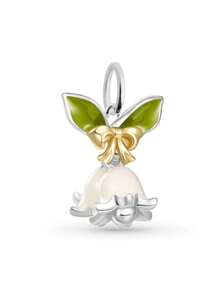 1PC Fashion Flower Series Stainless Steel Pendant DIY Handmade Accessory Gold Plated Color Preserved - Multicolor - View 26