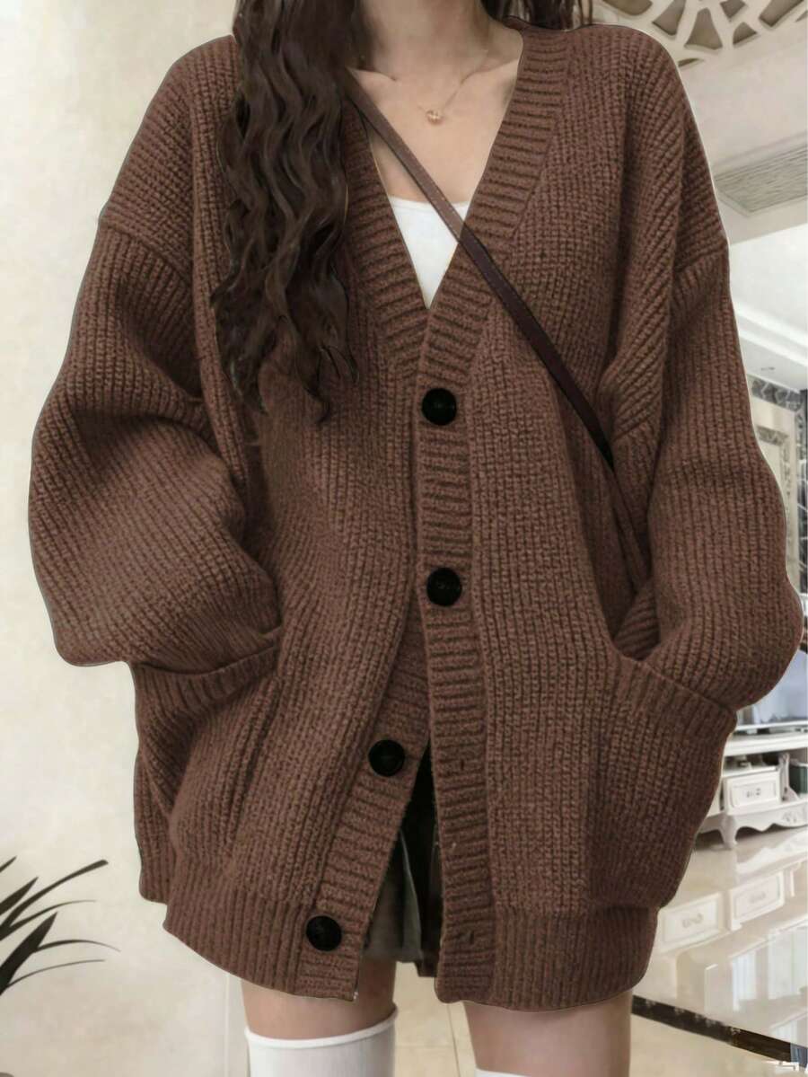 Women Fashion Knitted Cardigan Sweater, Autumn/Winter New Arrival