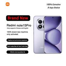 Xiaomi 全新小米 Redmi Note 15 Pro，12GB+512GB 存储，官方标准配置，无 eSIM 卡，中国版，仅支持英文和中文。型号 14R，全新，已激活但未使用过。 - 煙霞紫 - 查看 6