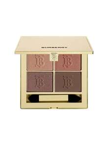 Burberry EYE QUAD 01 ICONIC HONEY/02 DUSTY CARAMEL - 4.7g-#01 Cashmere Orange Brown - View 5