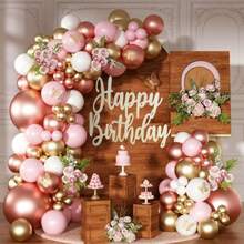 DHappy Birthday Wooden Sign For Backdrop Wall Photo Prop Cutout Rustic Birthday Party Decoration - 白色 - 查看 2