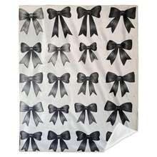 Bowknot Prints Ultra-Soft Flannel Throw Blanket Digital Printing, 280gsm, All-Season Comfort Polyester Blankets Great Gift For Friend, Family, Wedding, Birthday,Warm,Soft,Comfortable,Cozy Personalized Ideal Gifts For Him,Her,Boyfriend,Girlfriend,Dad,Mom,Family,Friends,Pets ,For Anniversaries,Valentine's Day,Mother's Day,Birthdays,Father's Day,Weddings,Graduation,Christmas,Housewarming Sofa,Bed,Car,Bedroom,Living Room,Office,Outdoor Camping,Beach,Wall Decoration - 多色20 - 查看 5