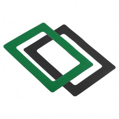 Magnetic Picture Frame, 2 Pack Magnetic Photo Frame Picture Holder Holds Photos For Refrigerator Metal Home Office