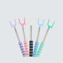 1pc Stainless Steel Retractable Clothes Hanger, Mini Collapsible Drying Rack With Expandable Design, Convenient For Hanging Clothes And Laundry Line