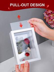 1 件干花展示架，经典桌面收纳盒，适用于客厅、卧室、办公桌装饰，贝壳、干花、叶子标本储存和艺术展示，是送给朋友、家人和爱人的创意礼物 - 彩色 - 查看 8