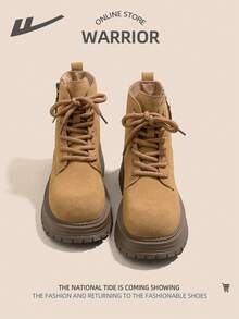 WARRIOR 1 Paar vielseitige Sportschuhe, modische gelbe Knöchelstiefel - Kamel - Übersicht 9